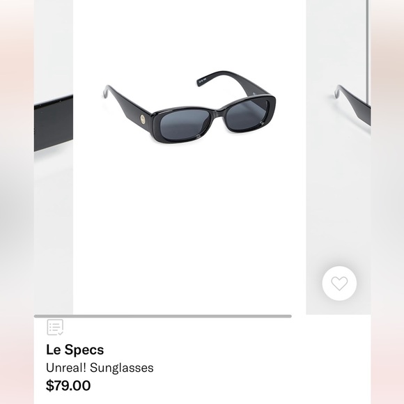 Le Specs Accessories - LE SPECS UNREAL SUNGLASSES BLACK